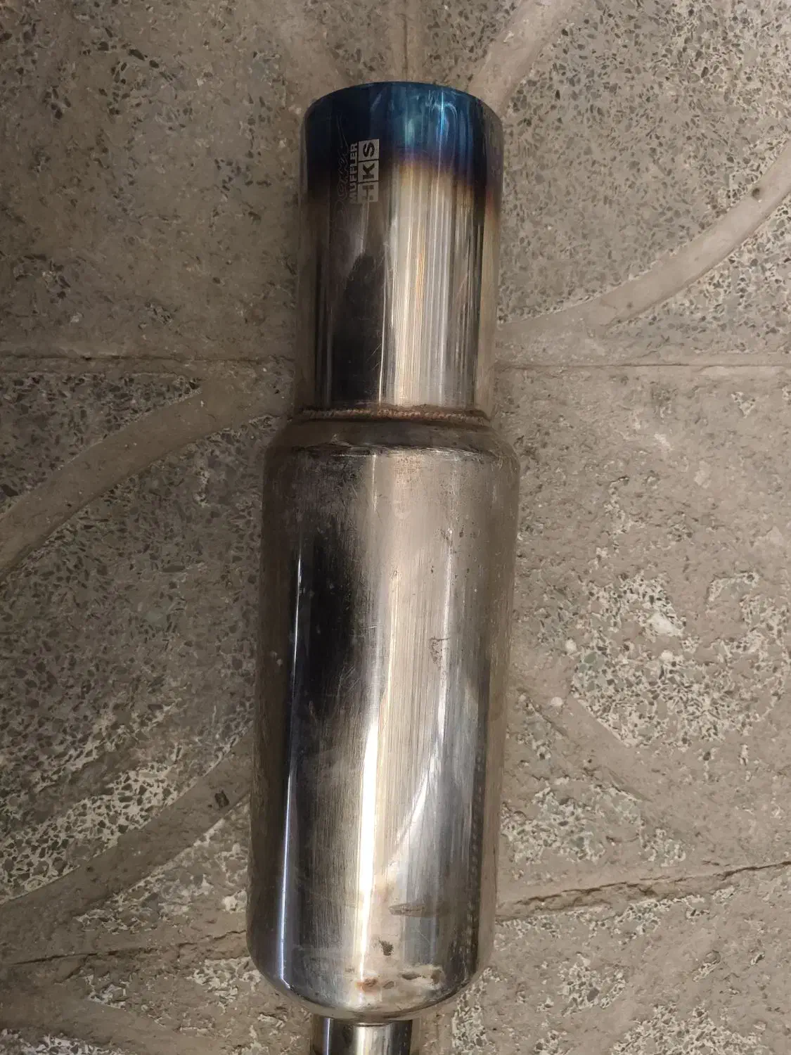 منبع اگزوز hks اصلی استیل|قطعات یدکی و لوازم جانبی|قدس, شهرک دانش|دیوار