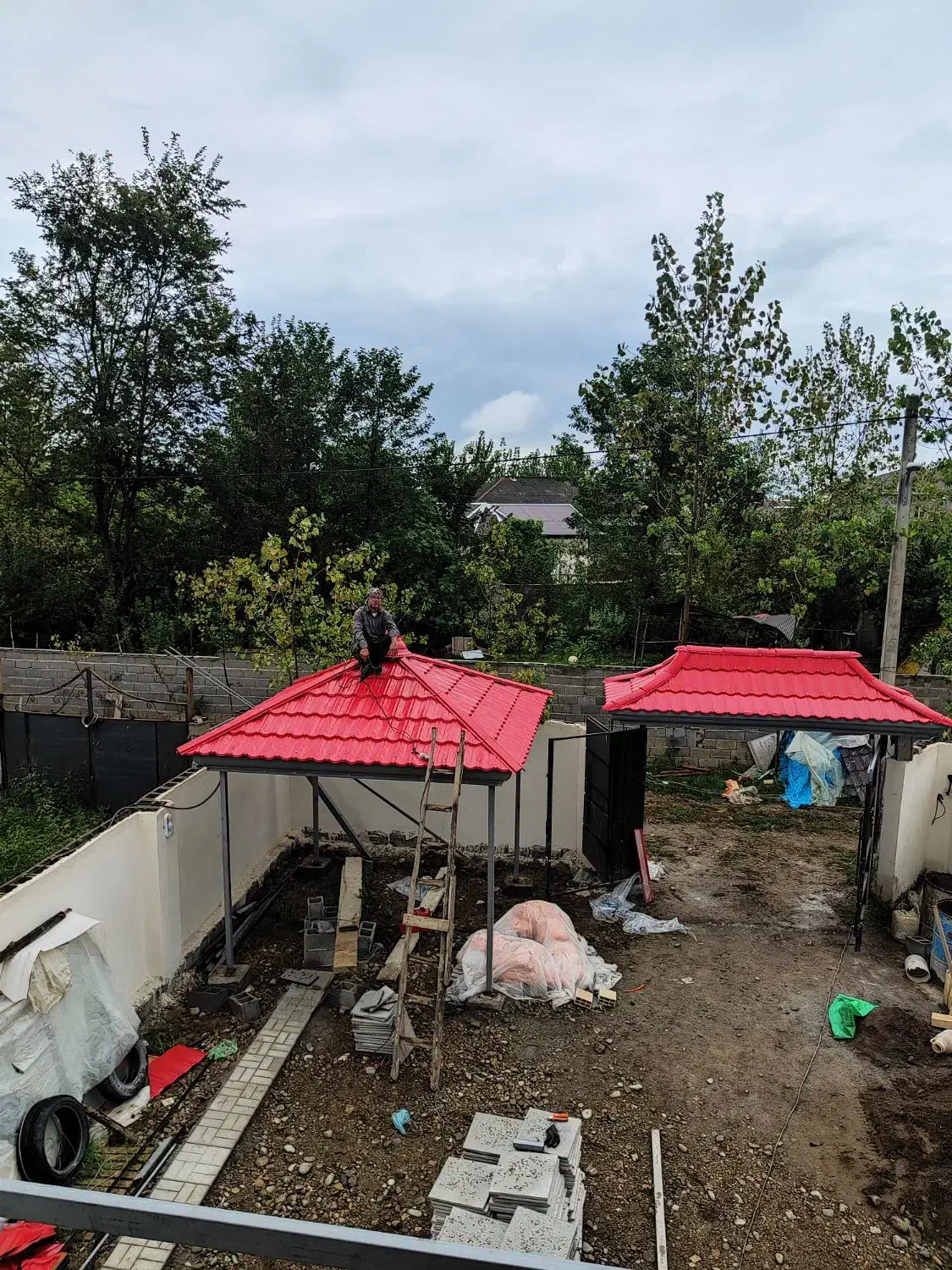 اجرای سقف شیروانی وجوشکاری|خدمات پیشه و مهارت|ملارد, |دیوار