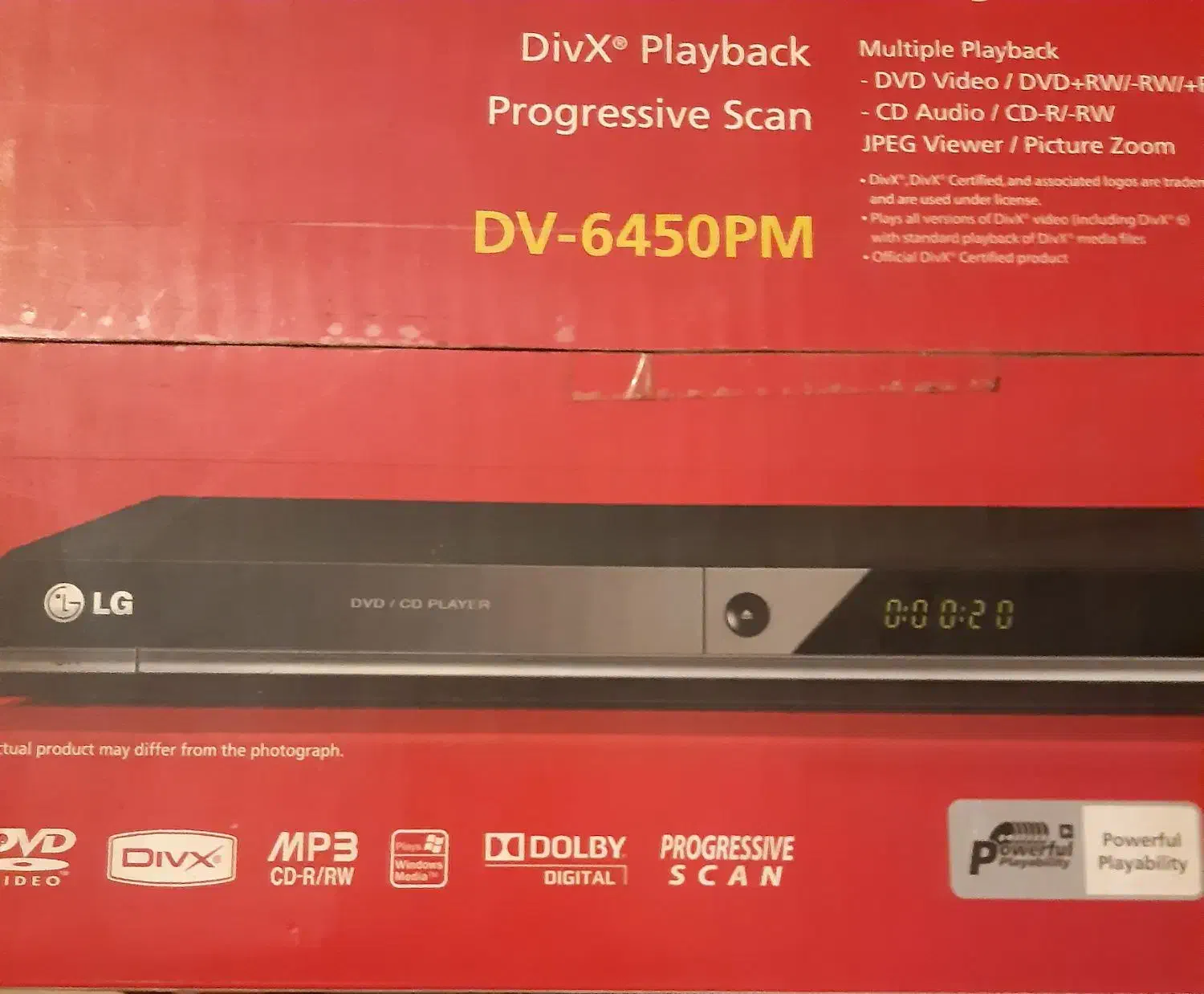 DVD Player LG|پخش‌کننده DVD و ویدیو|نوشهر, |دیوار