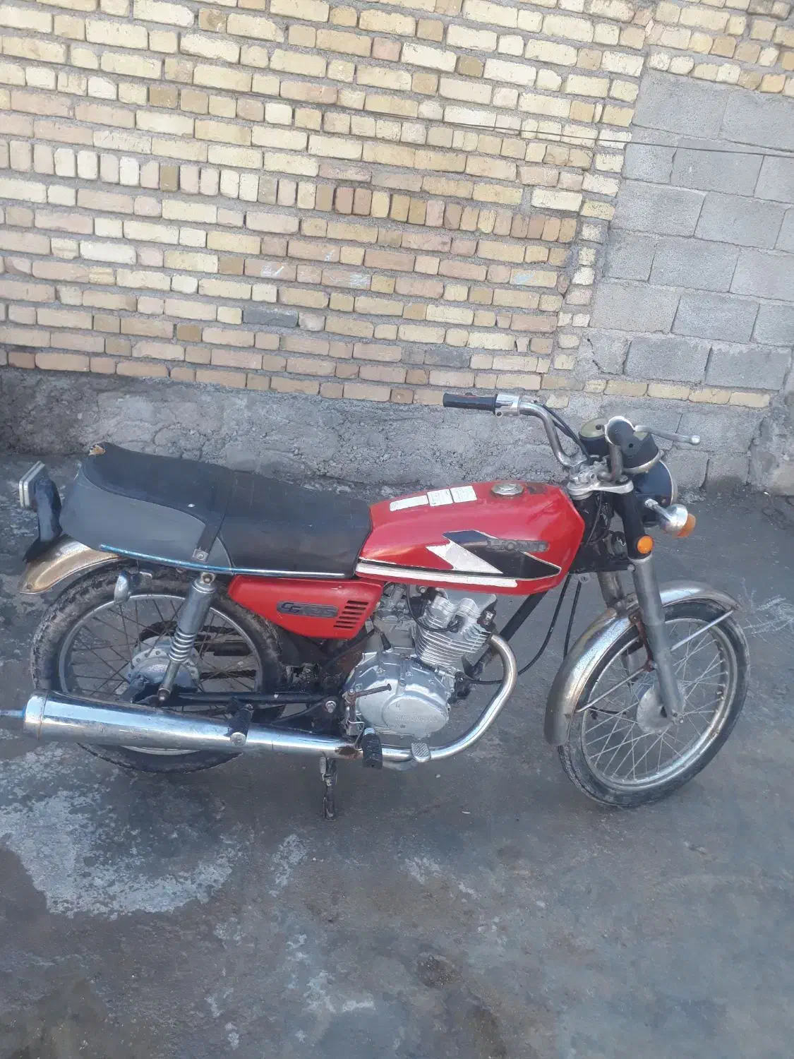 موتور سی جی ۱۲۵مزایده تمیز|موتورسیکلت|آبدانان, |دیوار