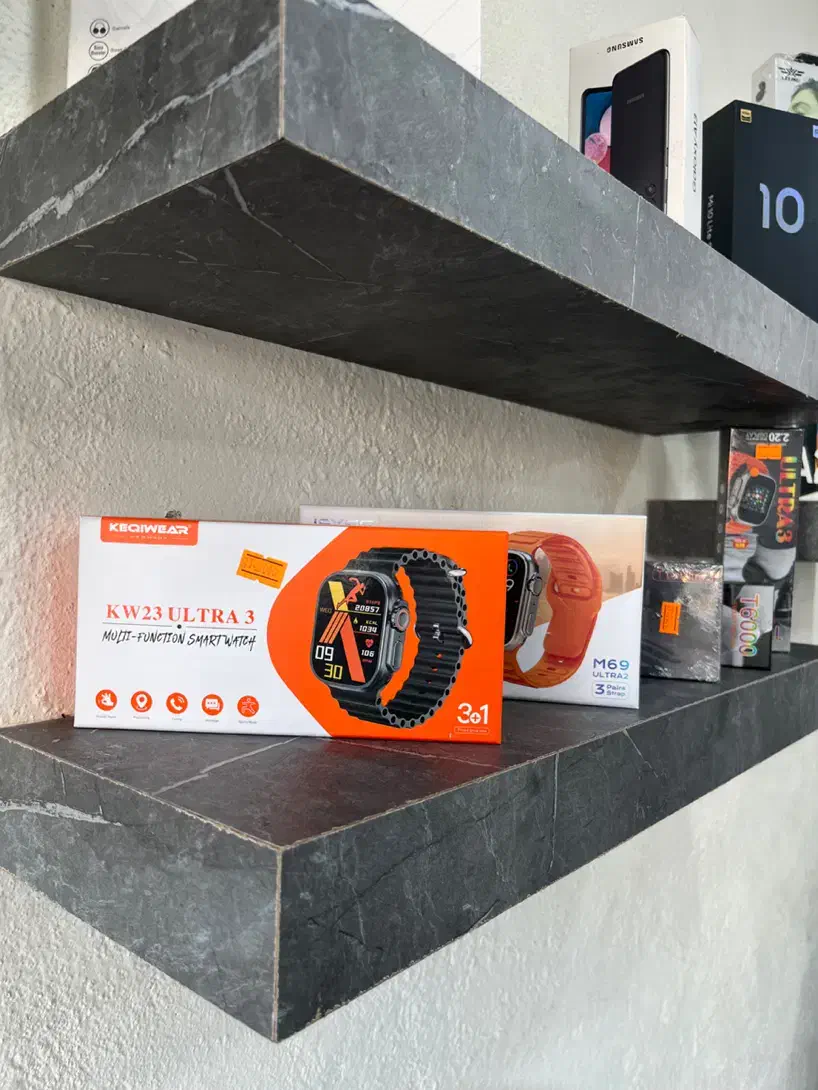 ساعت هوشمند برند KEQIWEAR سه بند مدل KW23 MAX|خدمات رایانه‌ای و موبایل|کتالم و سادات شهر, |دیوار