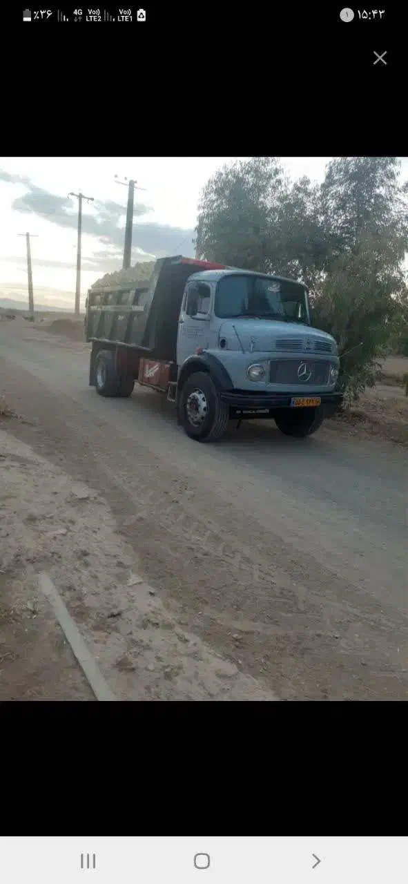 بنزتک مدل۱۵۱۹|خودرو سنگین|جعفرآباد, |دیوار