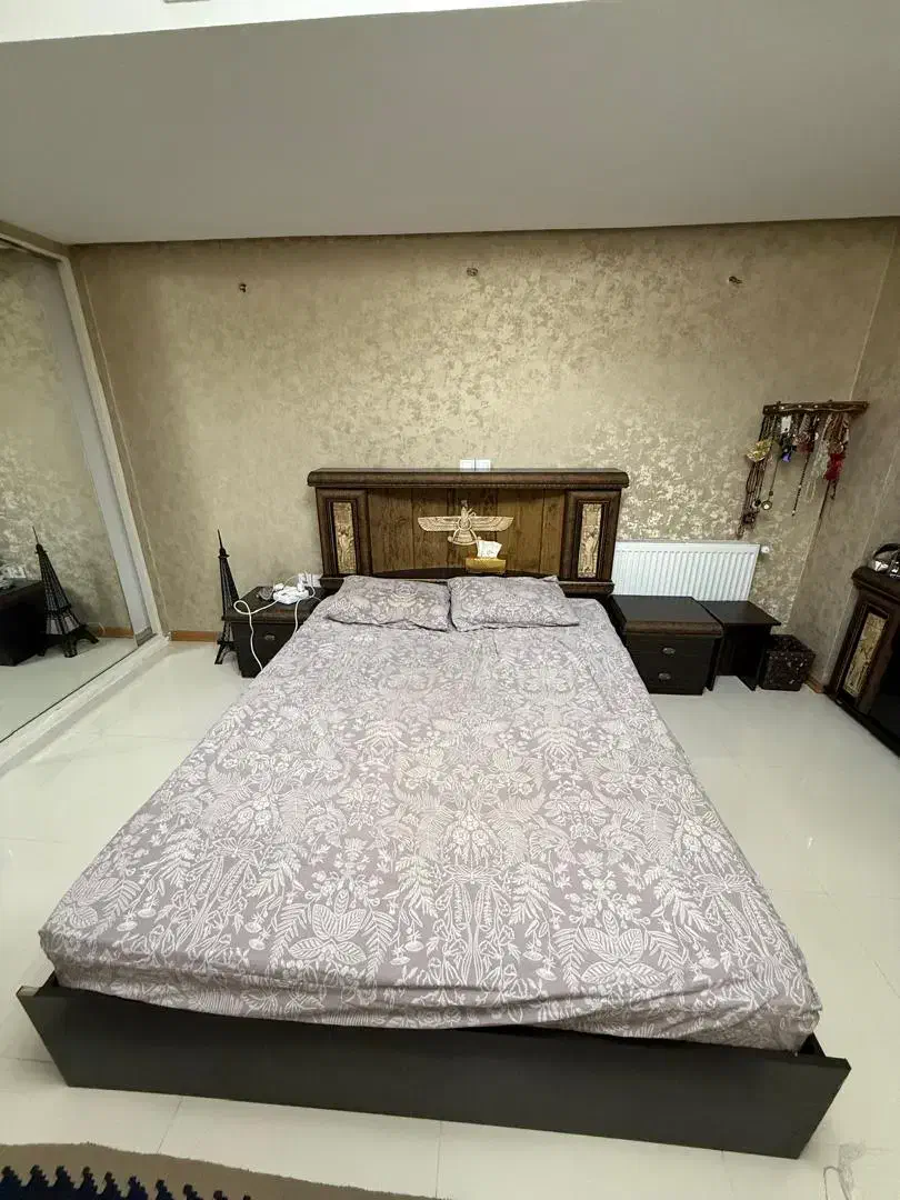 سرویس خواب دونفره درحدنو|تخت و سرویس خواب|شیراز, شهرک برف فروشان|دیوار