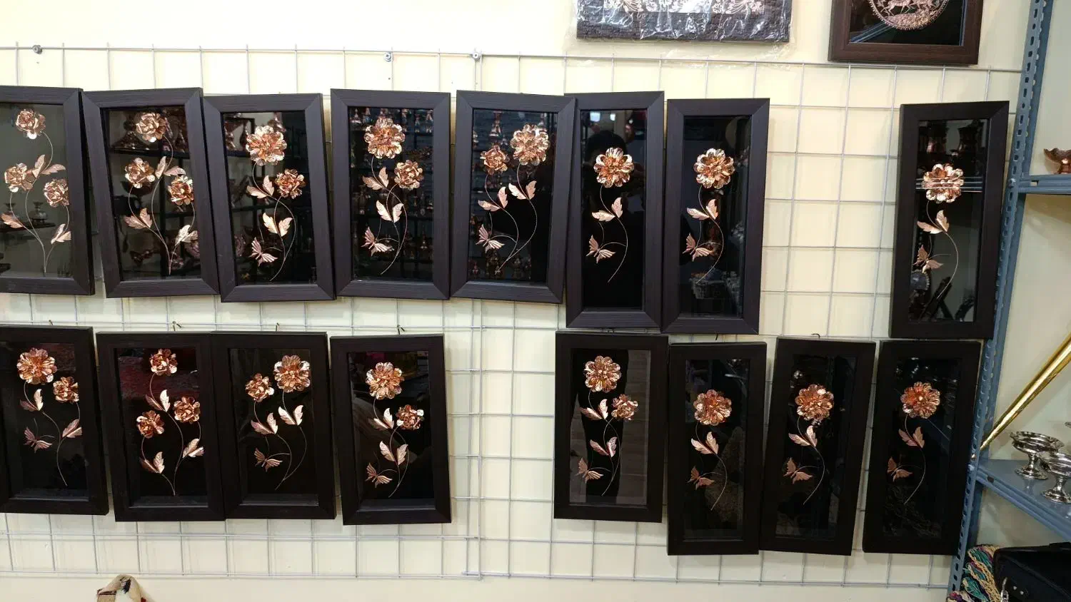 مس قاب دکوری قاب گل تزیینی|تابلو، نقاشی، عکس|گنبد کاووس, |دیوار