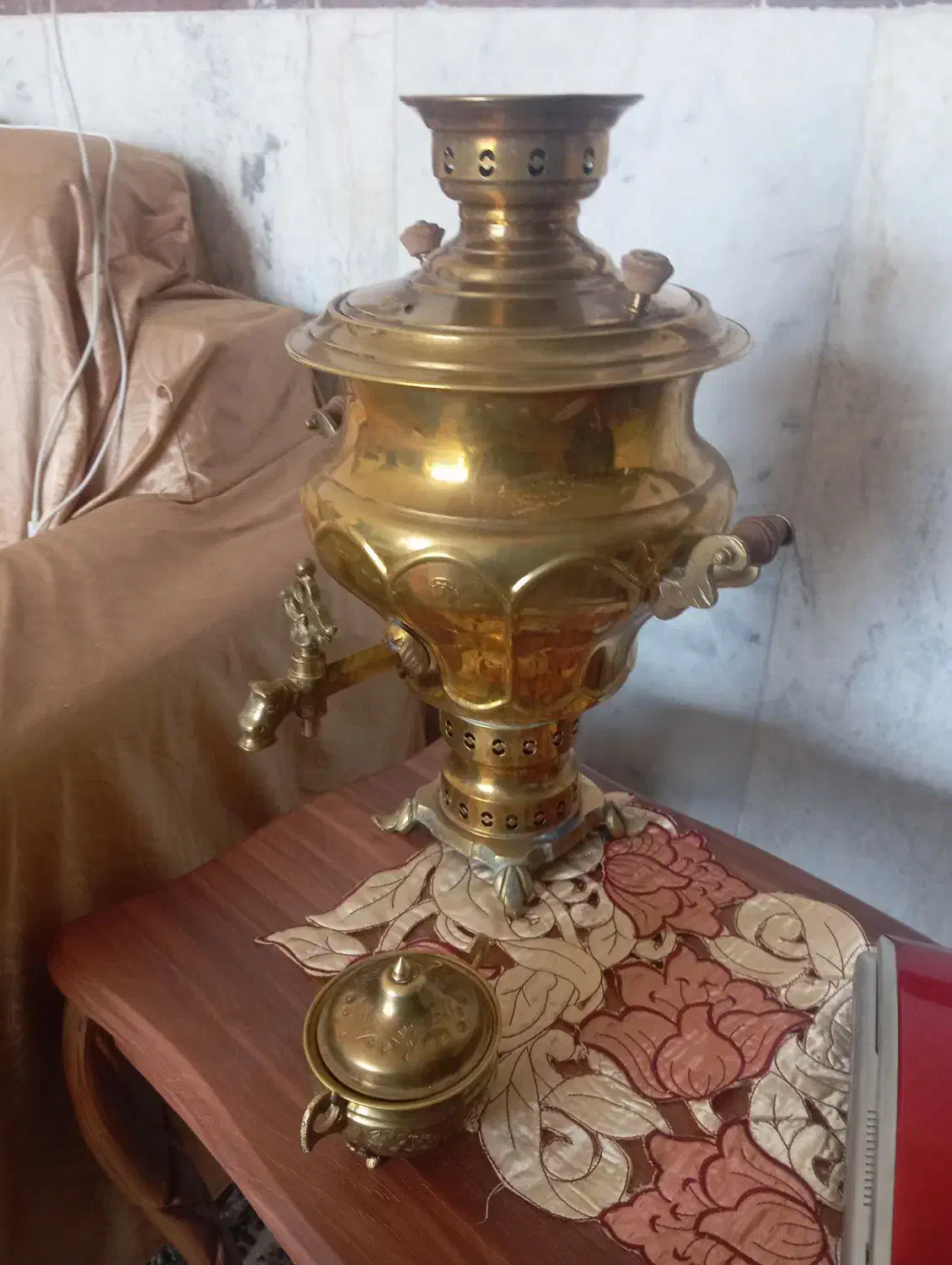 سماور برنج|سماور، چای‌ساز، قهوه‌ساز|اردبیل, |دیوار