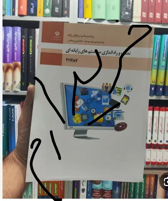 ۸ کتاب رشته شبکه و نرم افزار رایانه|کتاب و مجله آموزشی|شهرکرد, |دیوار