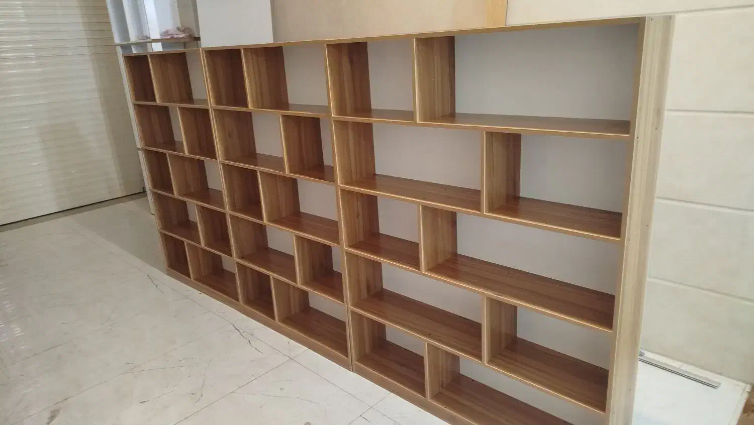 کتابخانه و قفسه مغازه مستقیم از تولید کننده|کتابخانه، شلف، قفسههای دیواری|قم, حکمت شمالی|دیوار