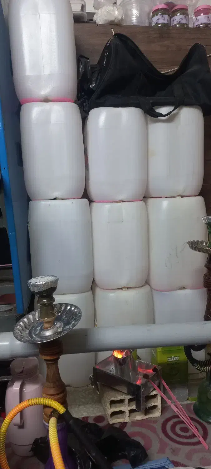 دبه بیست لیتری|ظروف نگهدارنده، پلاستیکی، یک‌بارمصرف|قم, نخودی|دیوار