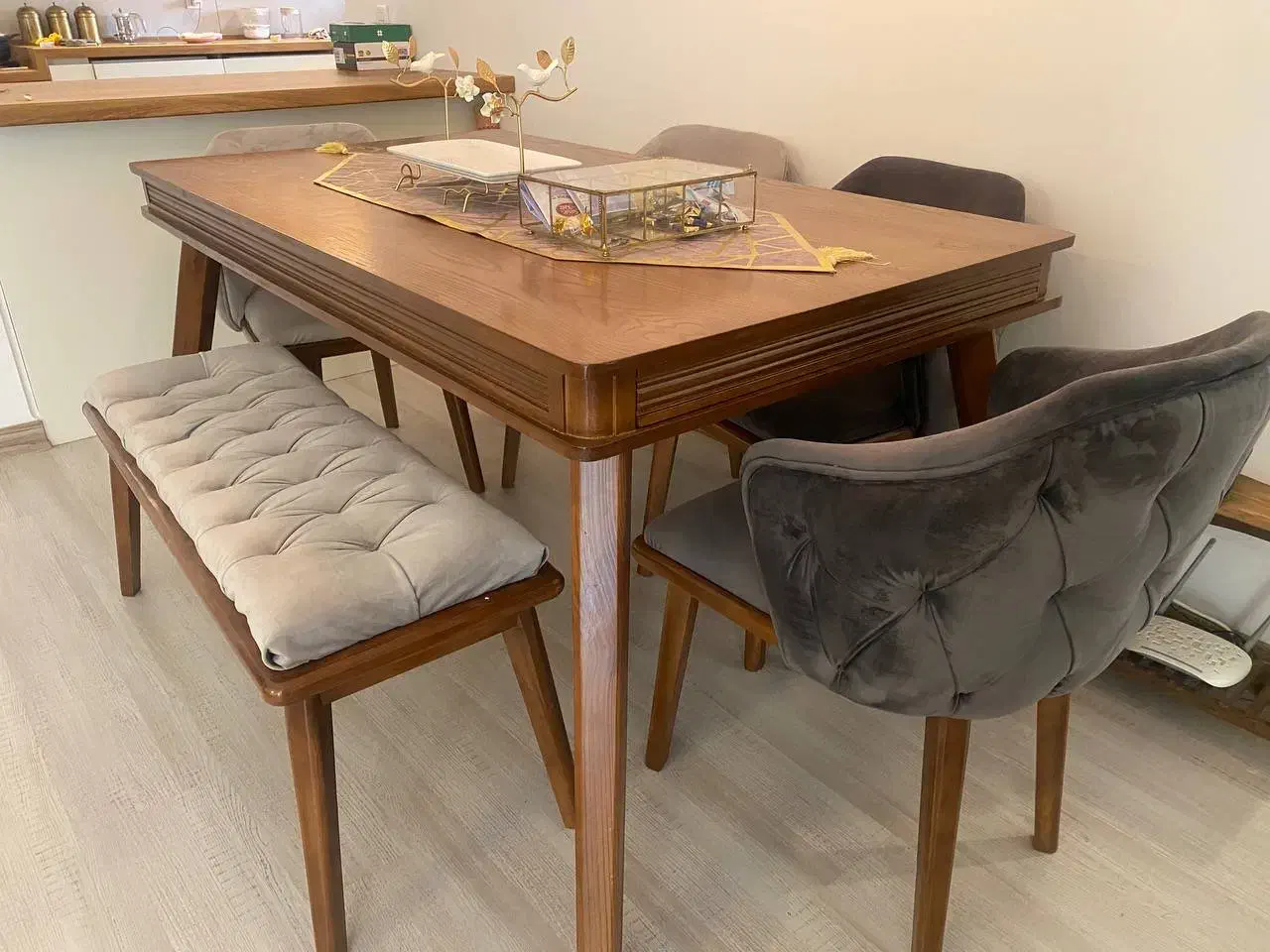 میز ناهارخوری ۶ نفره|میز و صندلی غذاخوری|کاشان, شهرک امیرالمومنین|دیوار