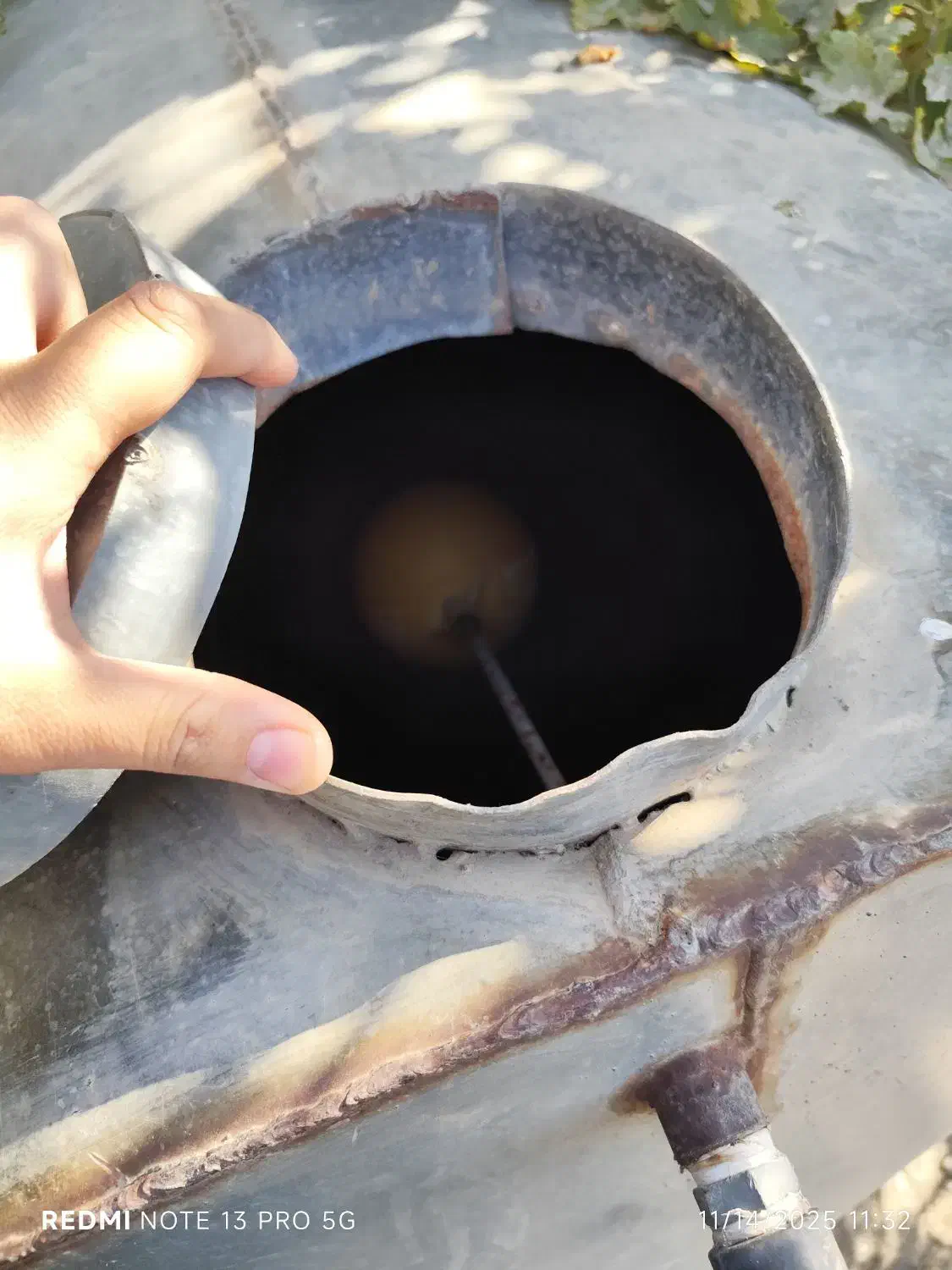 تانکر 2000 لیتری ورق ضخیم|مصالح و تجهیزات ساختمان|شاندیز, |دیوار