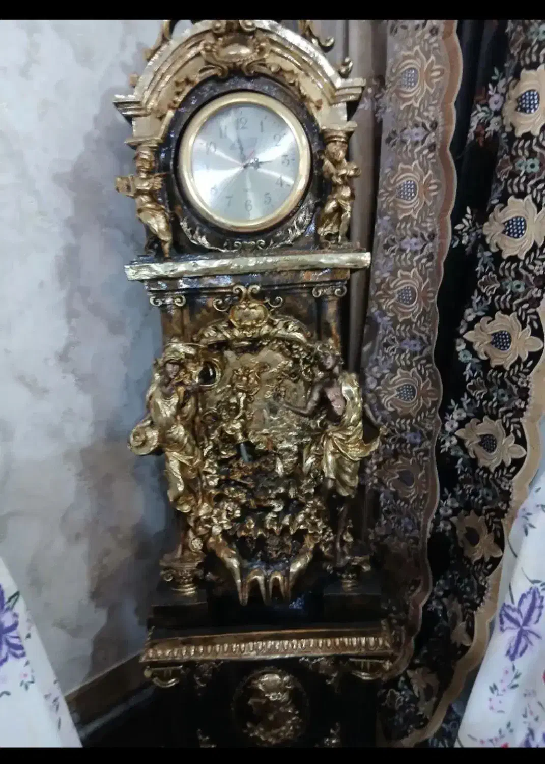 ساعت|مجسمه، تندیس، ماکت|سلماس, |دیوار