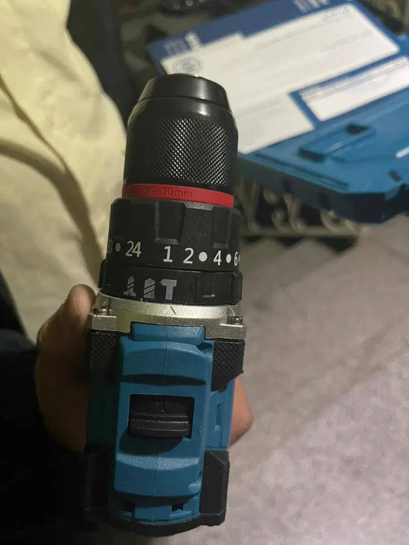 دریل شارژی چکشی VIVAREX دو باتری|ابزارآلات|تهران, سید خندان (جلفا)|دیوار