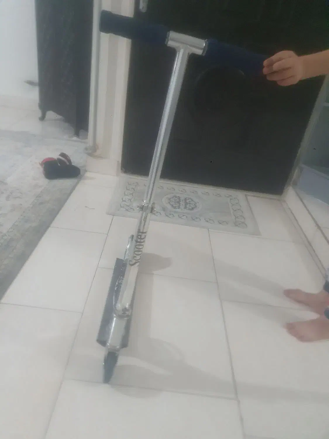 اسکوتر دستی سالم سالم اسیتل اسکتر سالمه|دوچرخه، اسکیت، اسکوتر|خاوران, |دیوار