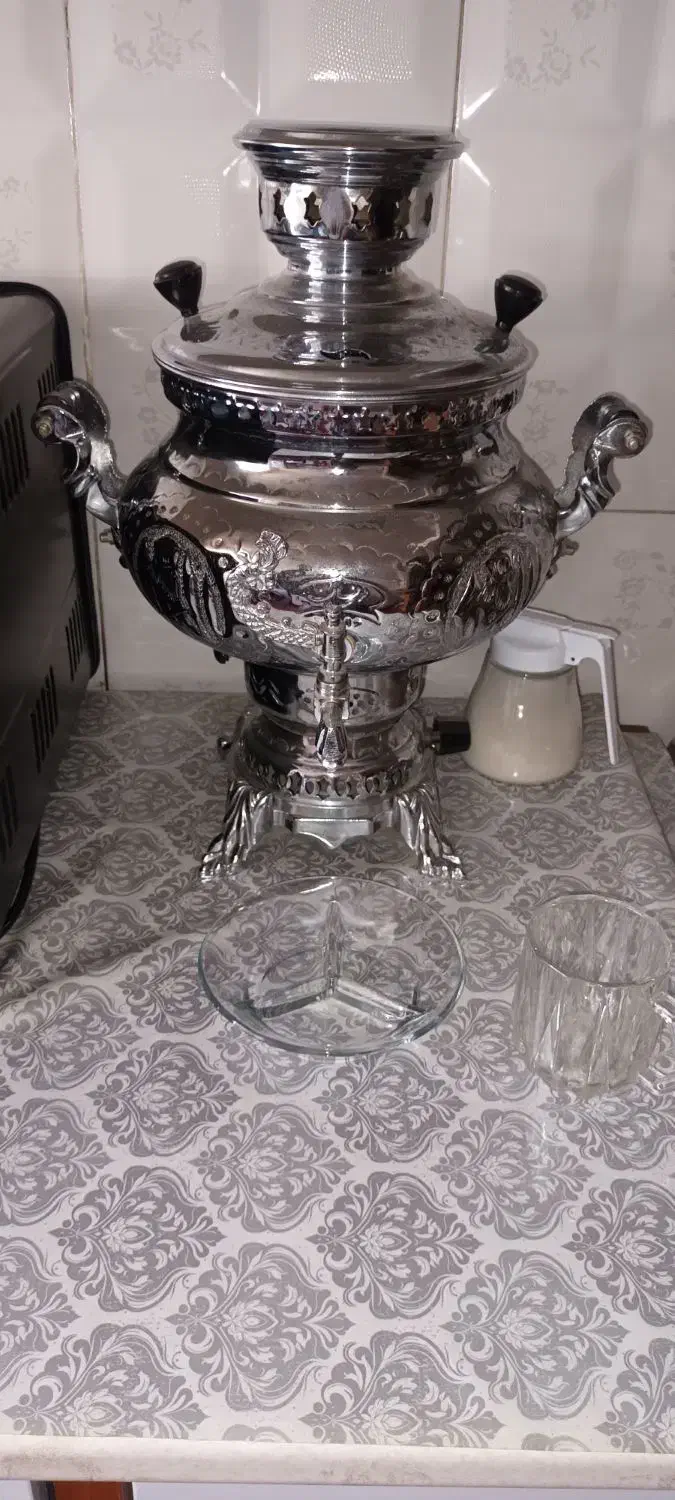 سماور نو تا حالا استفاده نشوده|سماور، چایساز، قهوهساز|ری, شهادت|دیوار