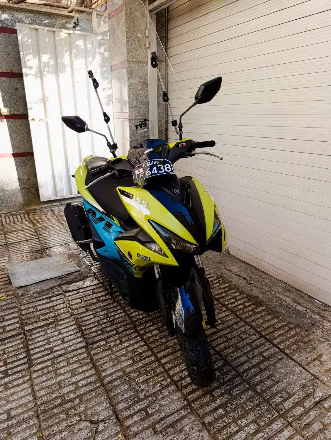 یاماها آیروکس اصلی رایز در حد خشک.کلیک بنلی هوندا|موتورسیکلت|اراک, |دیوار