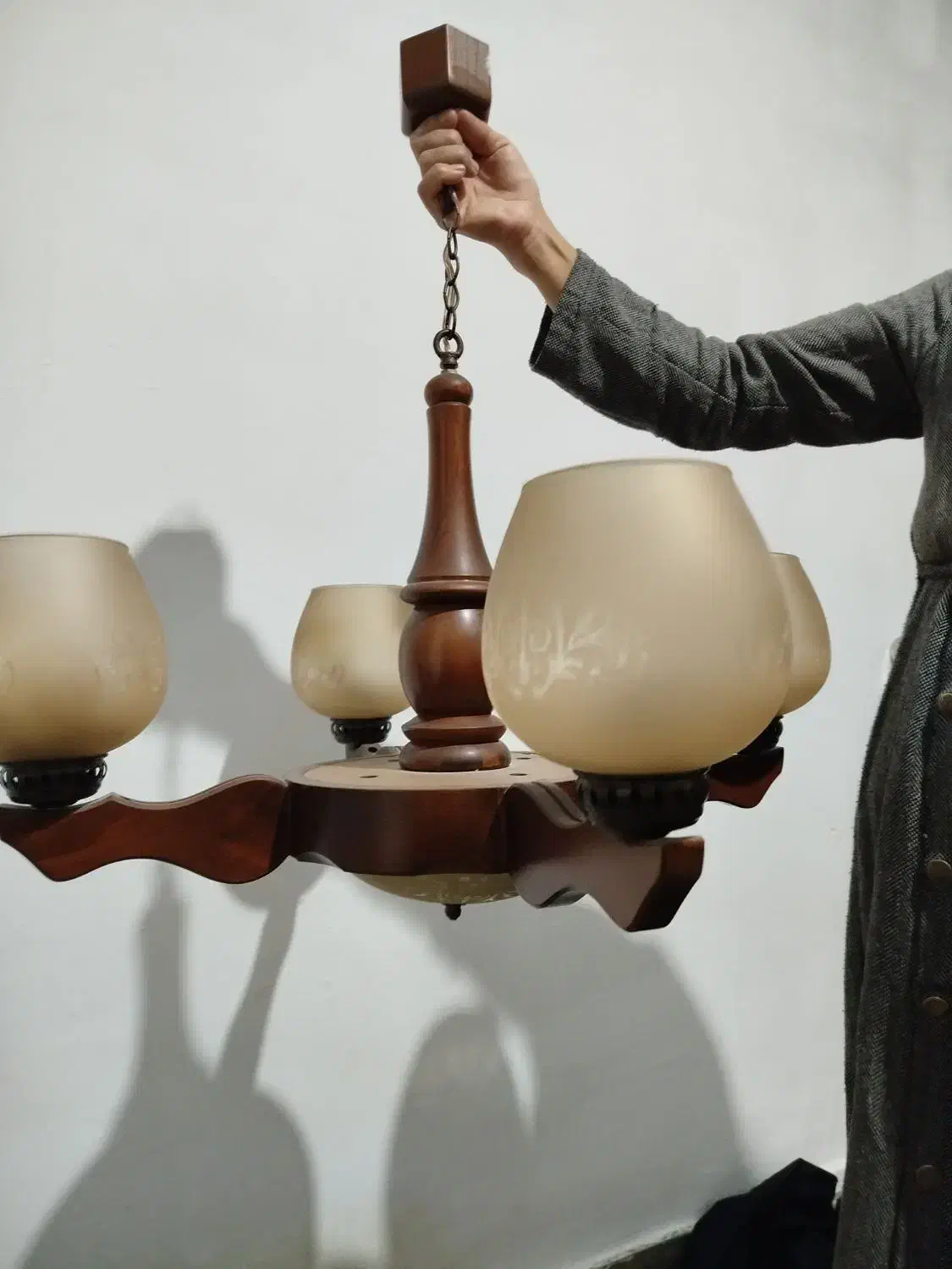 لوستر ۴ شاخه|لوستر و چراغ آویز|کرج, خرمدشت|دیوار