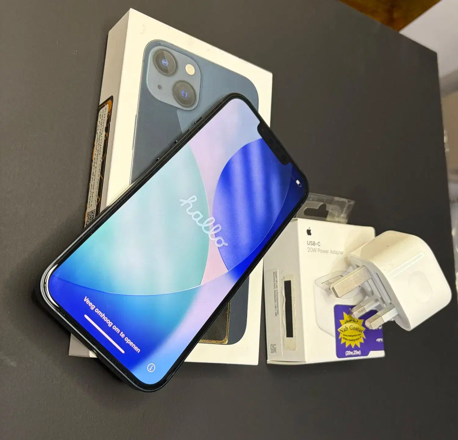 IPhone 13 ( + آدابتور اورجینال)|موبایل|شیراز, شریف‌آباد|دیوار