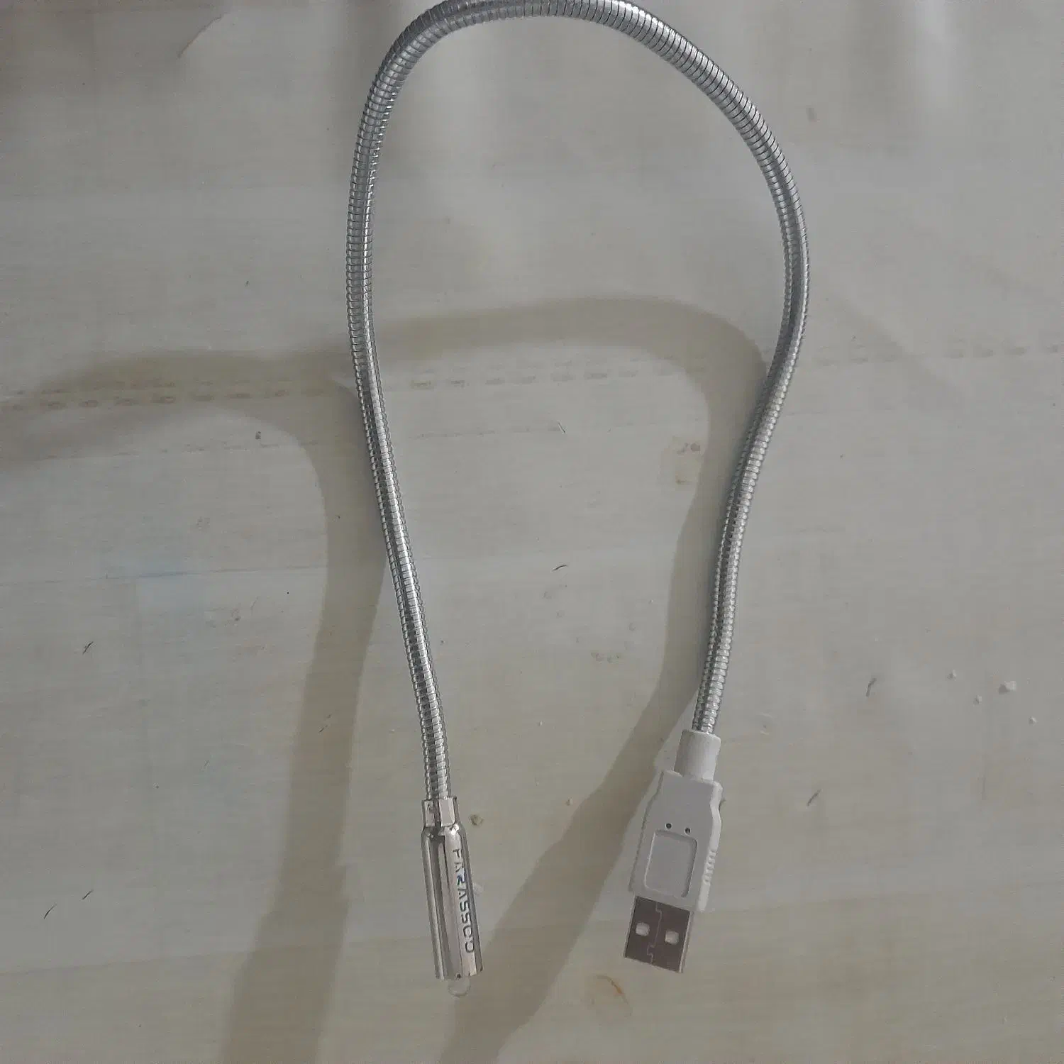 چراغ قوه فلزی فنریUSB لپ تاپ و نوت بوک|قطعات و لوازم جانبی رایانه|نسیمشهر, |دیوار