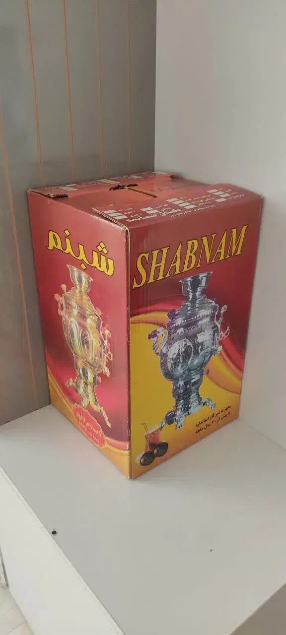 سماور گازی مدل شبنم ۶ لیتری|سماور، چای‌ساز، قهوه‌ساز|کرمانشاه, |دیوار