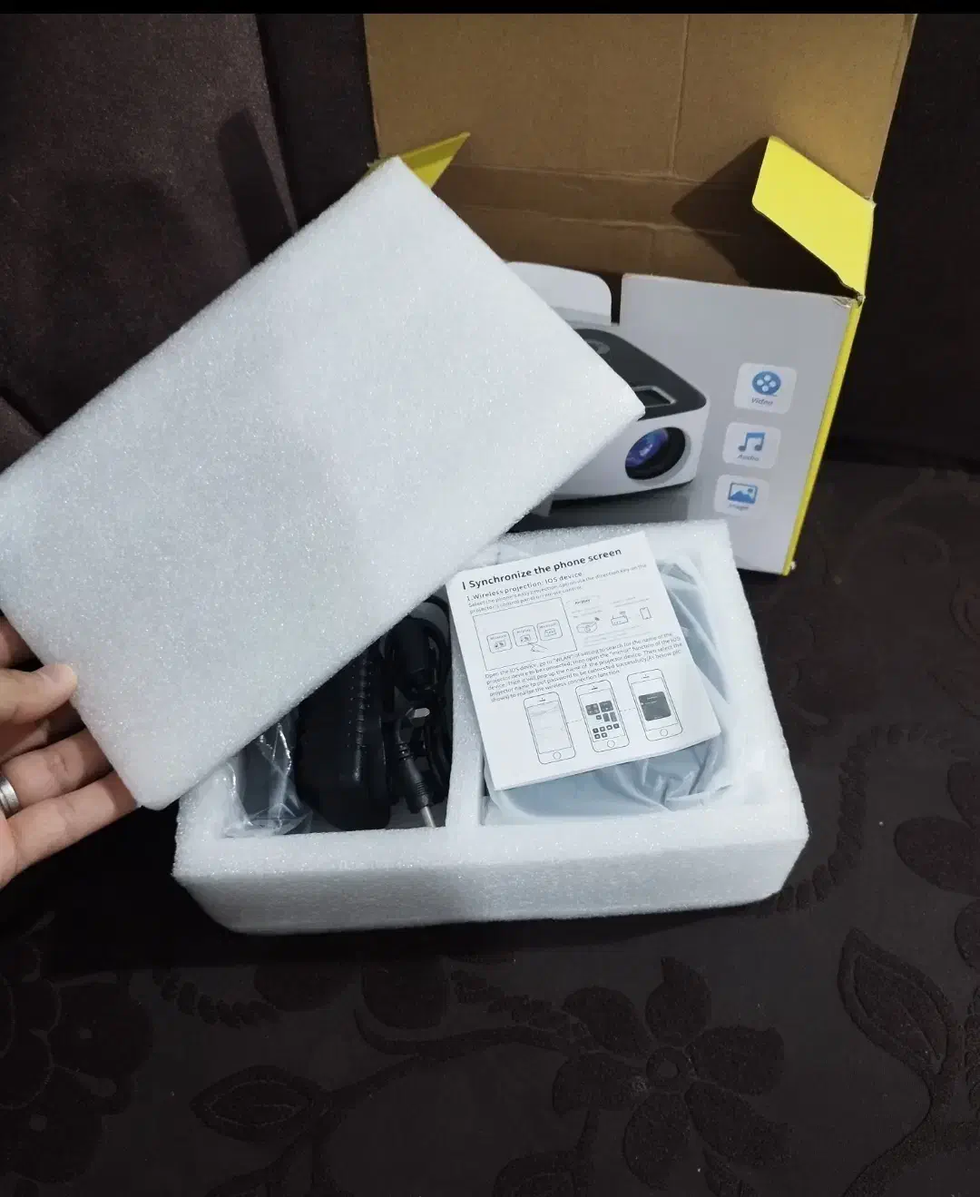 مینی پروژکتور فضای باز|تلویزیون و پروژکتور|فاضل آباد, |دیوار