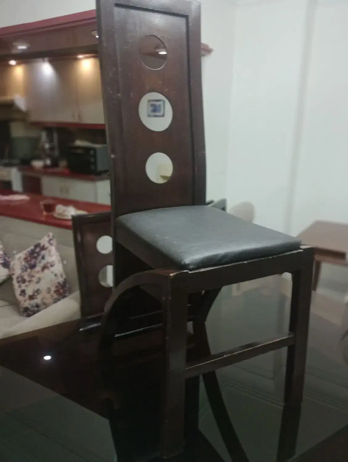 میزاناهارخوری ۶ نفره|میز و صندلی غذاخوری|رشت, خمیران زاهدان|دیوار