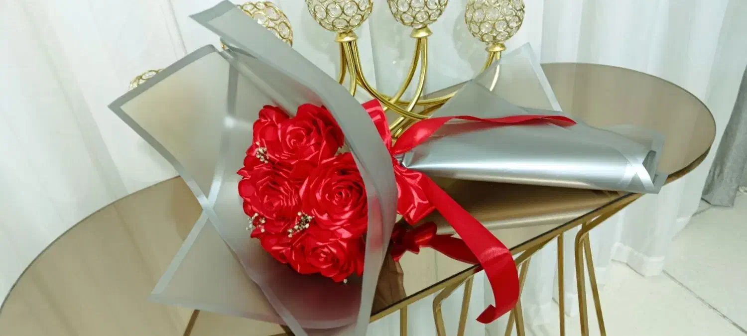 گل روبانی|گل مصنوعی|کرمانشاه, |دیوار