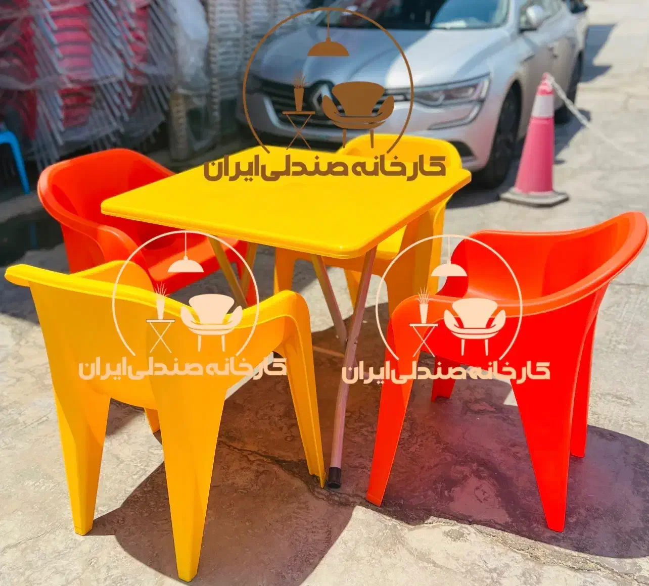 صندلی پلاستیکی باغی کافه طرح رها|میز و صندلی غذاخوری|تهران, میدان ولیعصر|دیوار