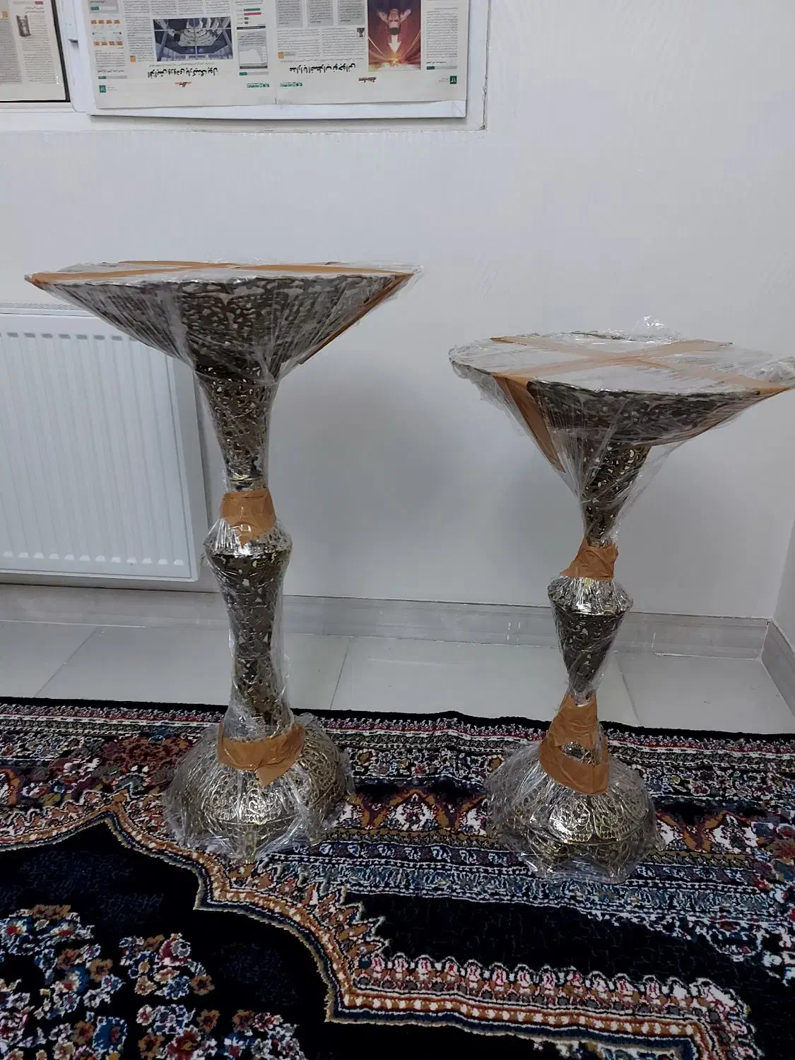 کنارسالنی برنجی|صنایع دستی و سایر لوازم تزئینی|رباط‌کریم, رباط‌کریم|دیوار