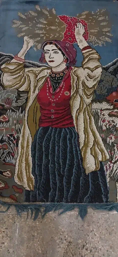 کناره خوشرنگ دوعدد|فرش|شوشتر, |دیوار