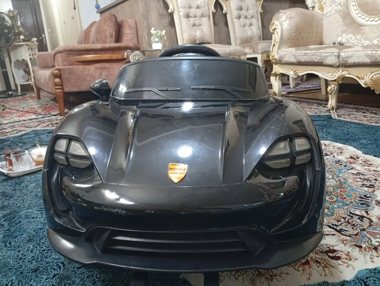 ماشین شارژی پورشه کنترل دار|اسباب و اثاث بچه|پاکدشت, شهرک امام رضا|دیوار