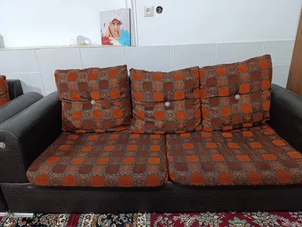 مبل ۷نفره قیمت ۷میلیون|مبلمان خانگی و میز عسلی|سامان, |دیوار