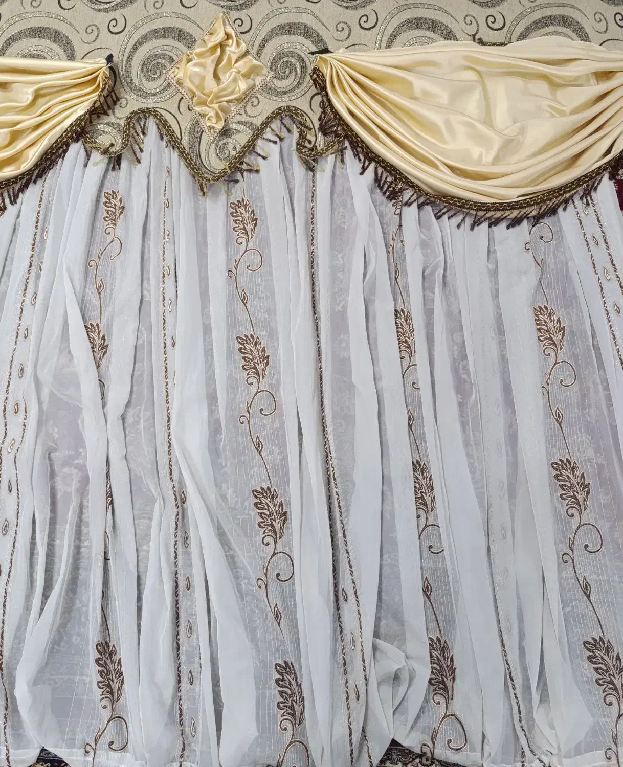 پرده|پرده، رانر، رومیزی|قم, زند آباد|دیوار