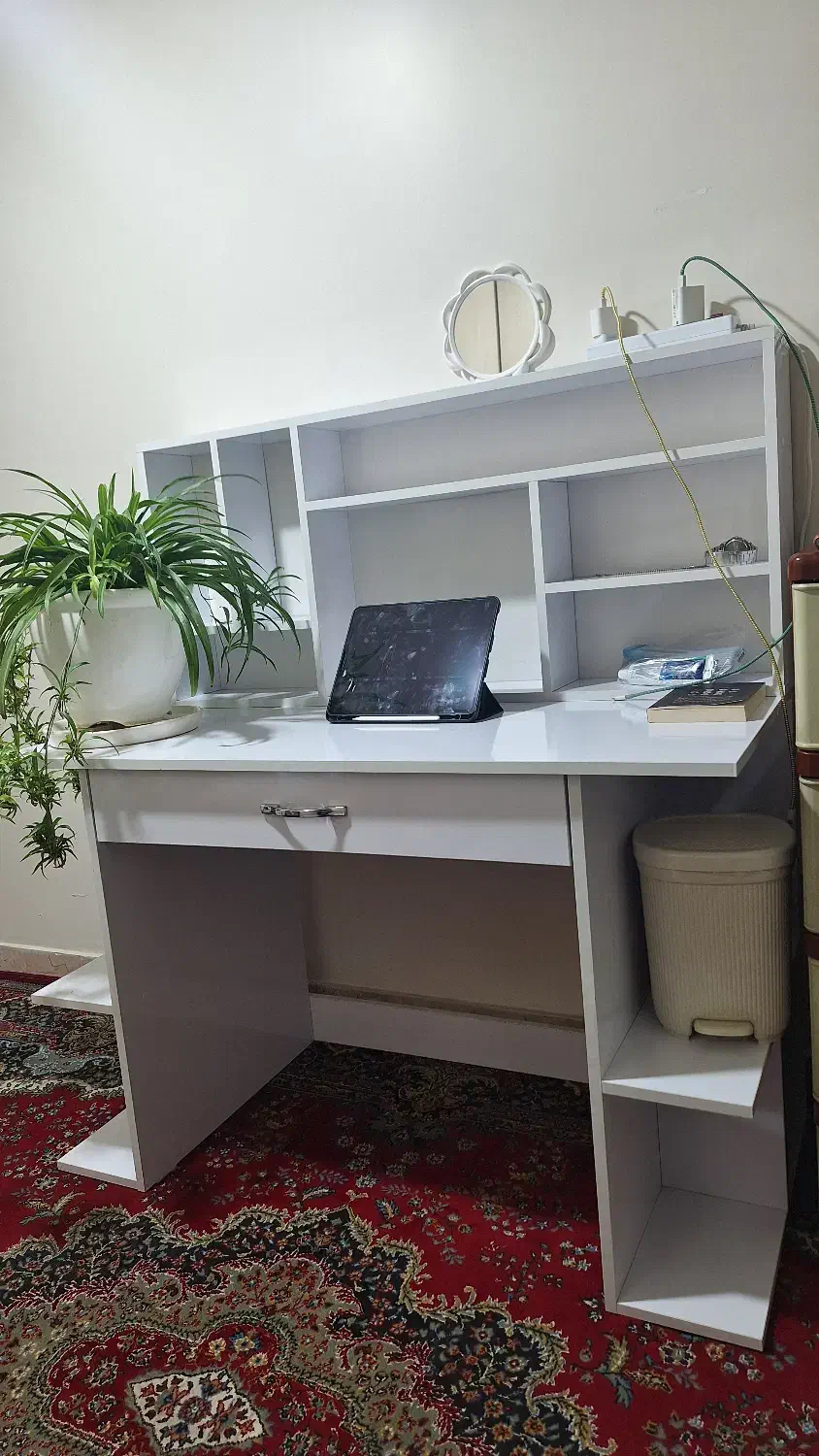 فروش کتابخانه سفید رنگ|کتابخانه، شلف، قفسه‌های دیواری|تهران, ستارخان|دیوار