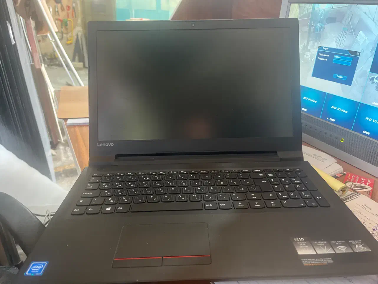 لب تاب لنوو مدل v110 مشکی|رایانه همراه|وحیدیه, |دیوار