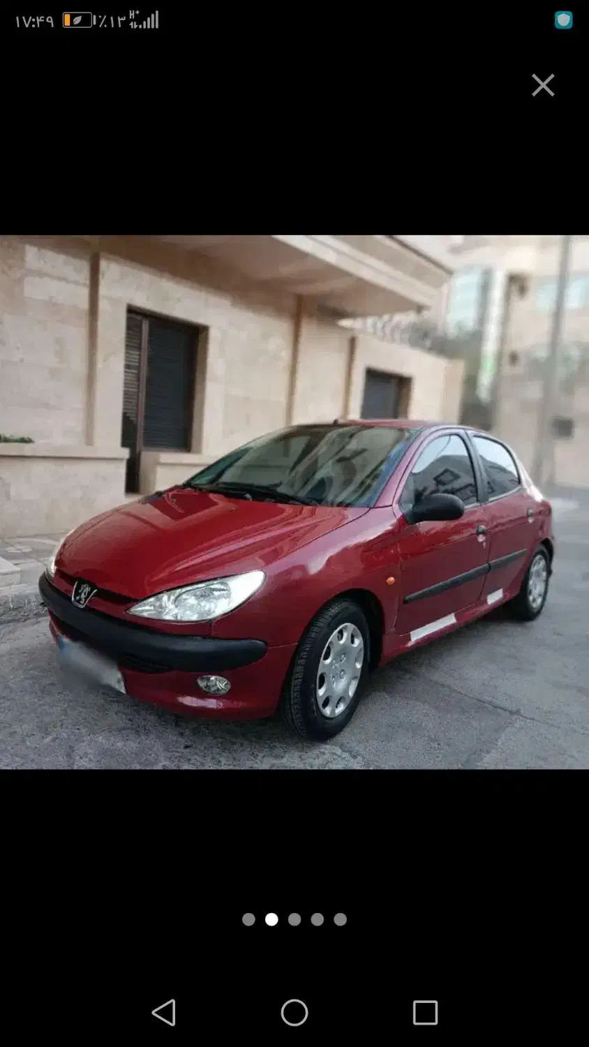 فروش206 آلبالویی مدل 81|خودرو سواری و وانت|مشهد, سیس‌آباد|دیوار