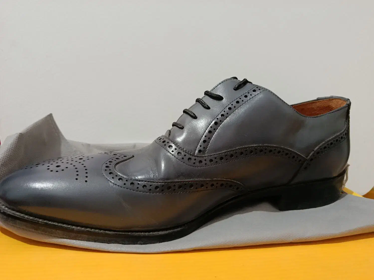 کفش مجلسی چرم مردانه|کیف، کفش، کمربند|رشت, بلوار گیلان|دیوار