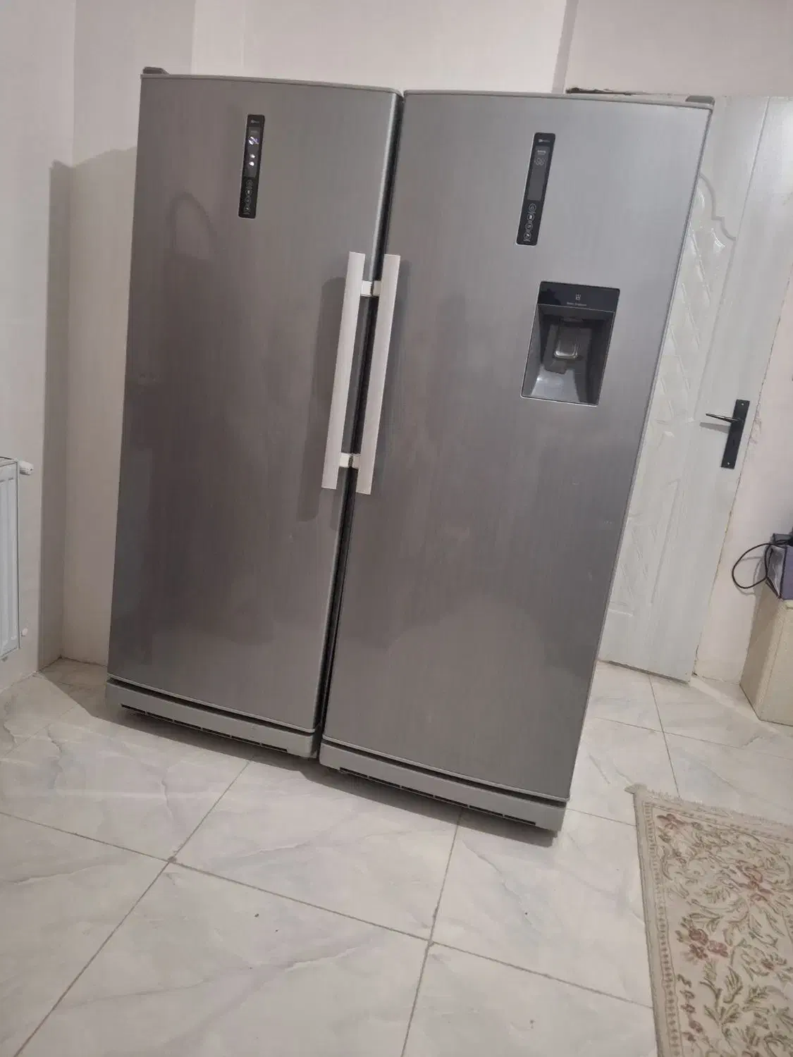 یحپخچال فریزر دوقلو رنگ سیلور|یخچال و فریزر|کرج, سی متری صنعتکاران|دیوار