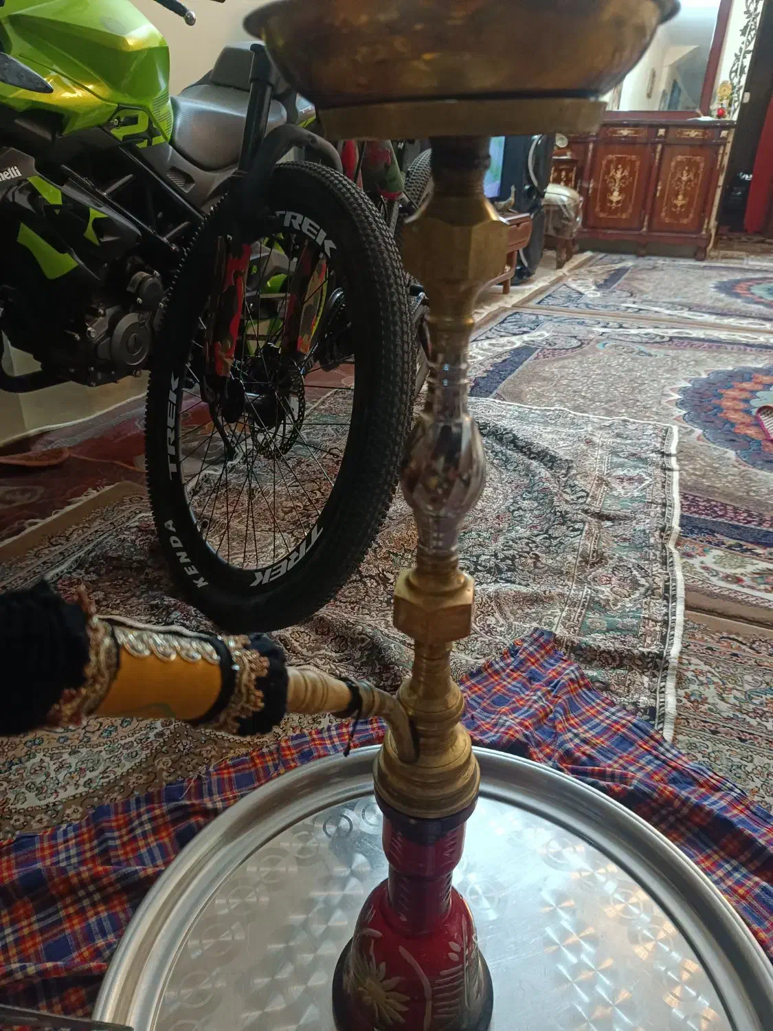 قلیان برنجی|کلکسیون و سرگرمی|پاکدشت, پاکدشت (مامازند)|دیوار