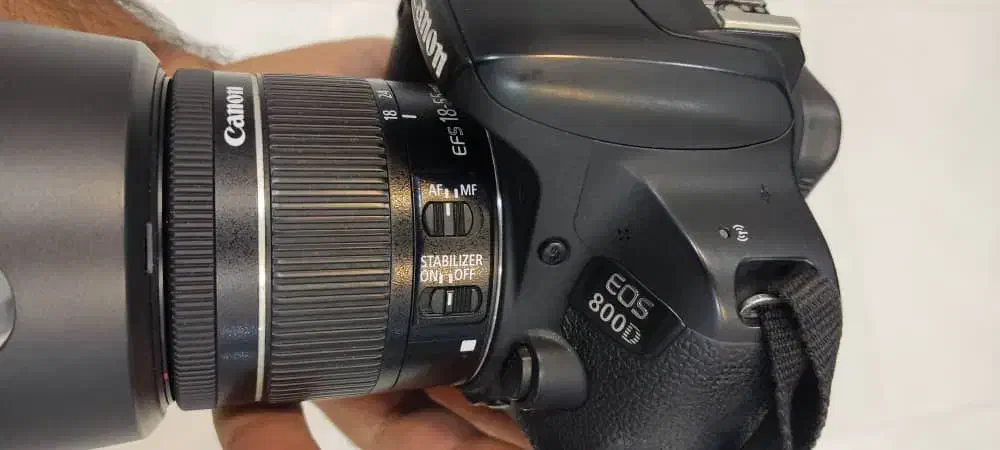 دوربین کنون 800D با لنز 18 55|دوربین عکاسی و فیلمبرداری|یزد, |دیوار