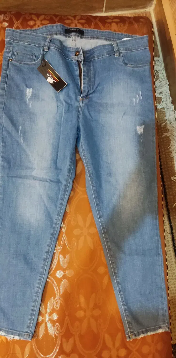 دو عدد شلوار جین برند ZARA|لباس|آبادان, |دیوار