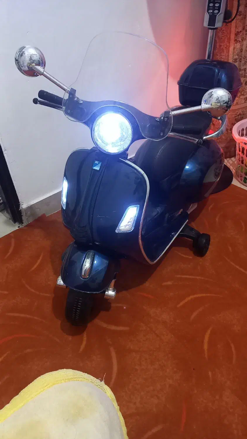 موتورشارژی ترح وسپا|اسباب و اثاث بچه|پاکدشت, شهرک امام رضا|دیوار