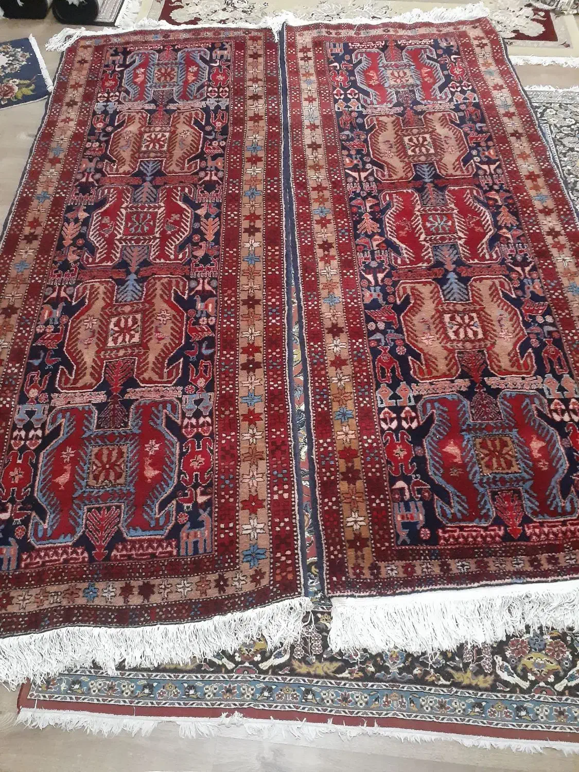 فرش کناره طبیعی|فرش|اردبیل, |دیوار