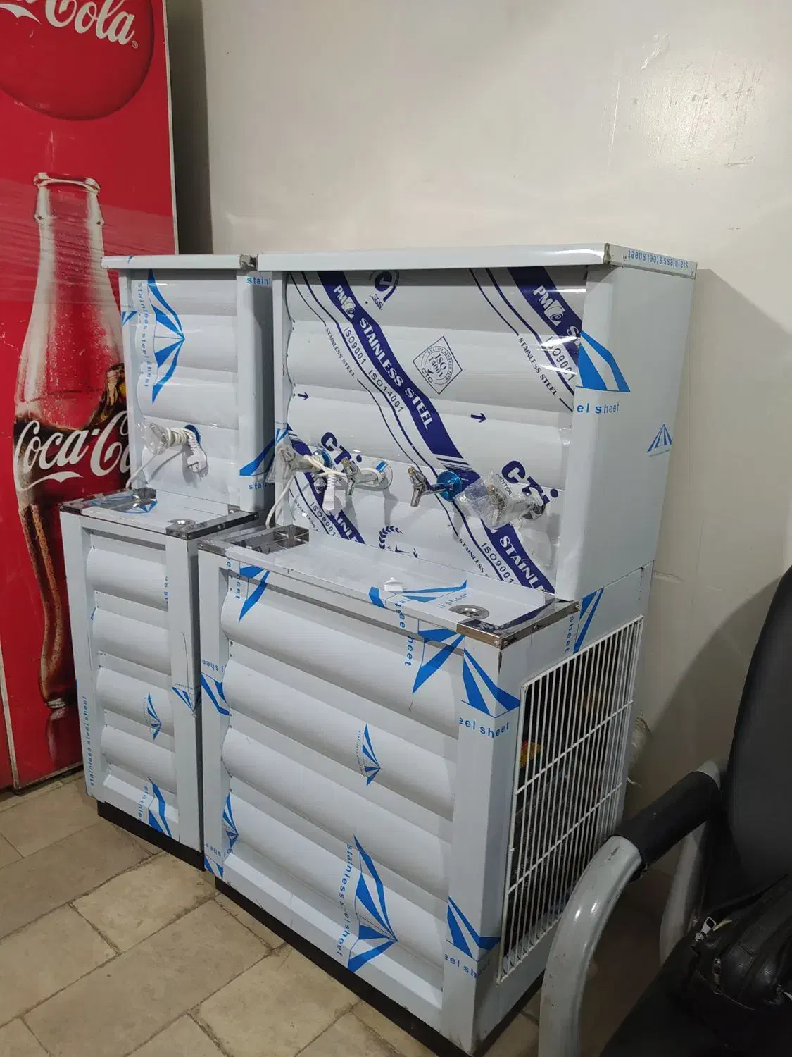 آبسردکن مدل تورین/استیل طرح سراسر R80|آب‌سردکن و تصفیه آب|کرمان, |دیوار