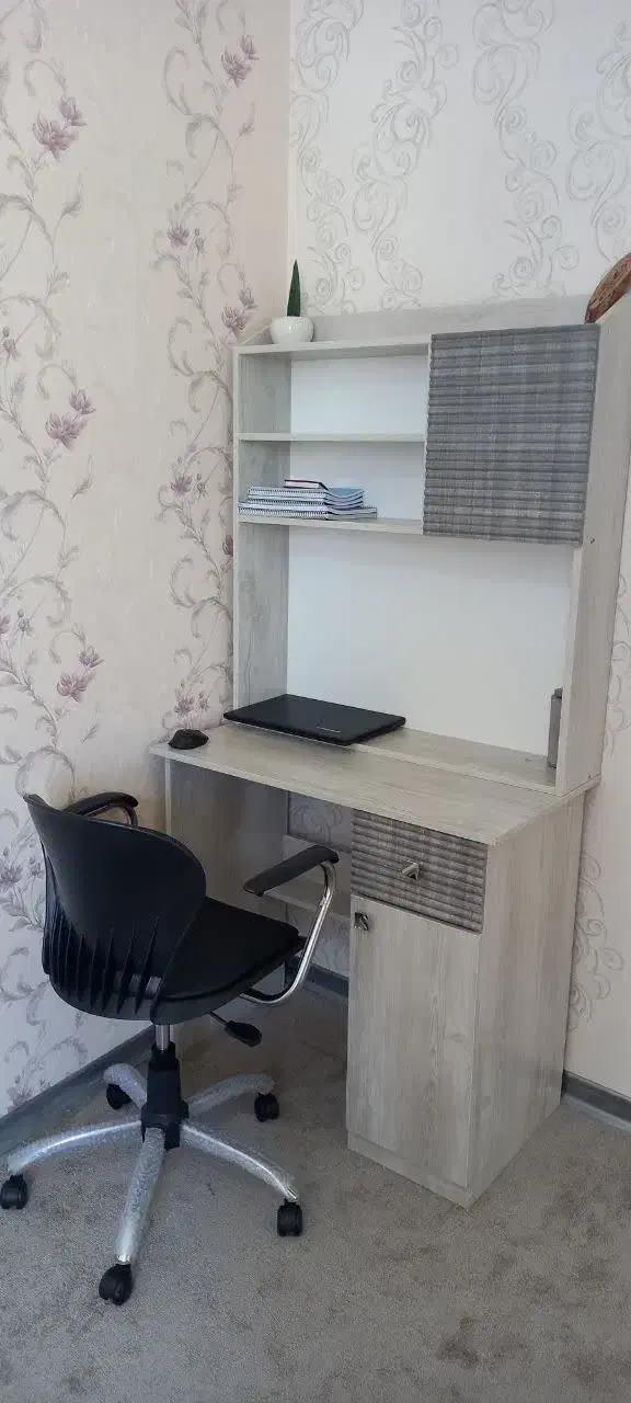 میز تحریر کتابخانه دار|میز تحریر و کامپیوتر|شیراز, درکی|دیوار