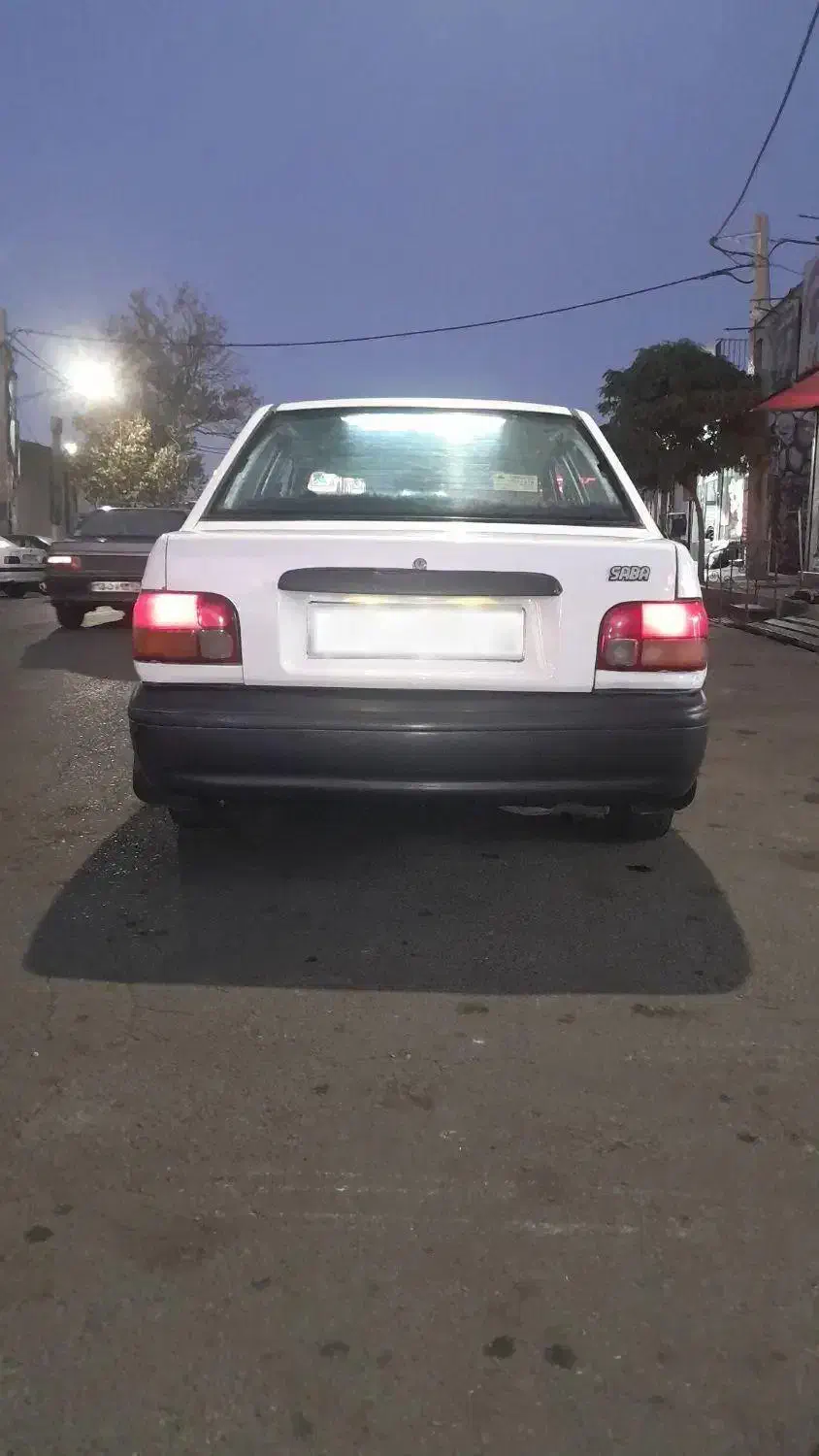 پراید ۸۲ دوگانه سفید در حد|خودرو سواری و وانت|تبریز, |دیوار