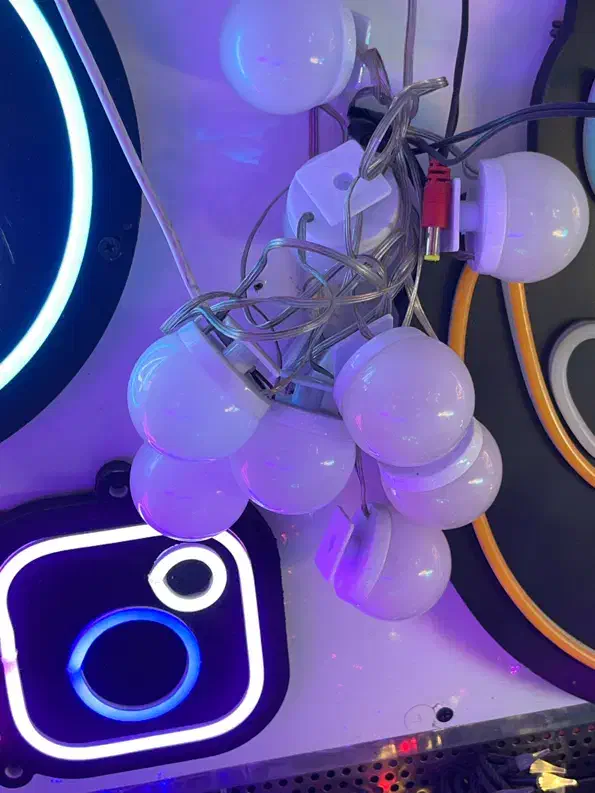 ریسه دور اینه لاس وگاسی توپی|ریسه و چراغ تزئینی|تهران, بازار|دیوار