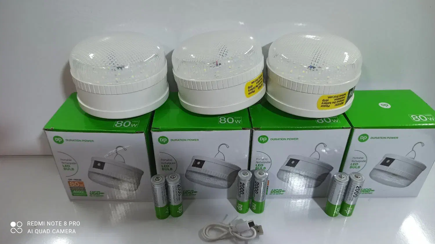 لامپ شارژی ۵ زمانه|لامپ و چراغ|آستارا, |دیوار