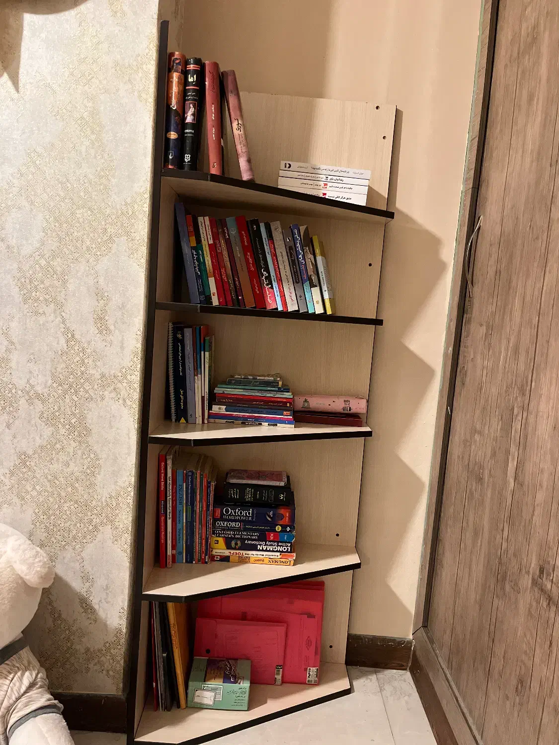 ۳ کتابخانه ام دی اف|کتابخانه، شلف، قفسههای دیواری|کرج, گوهردشت|دیوار