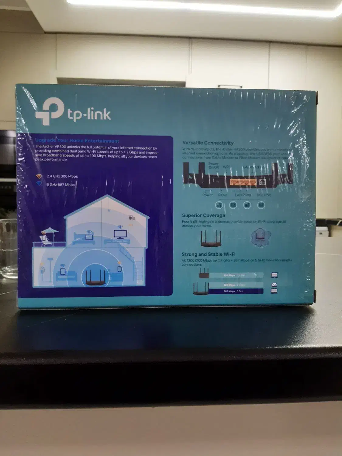 مودم تی پی لینک vr300|مودم و تجهیزات شبکه|شیراز, قدوسی شرقی|دیوار