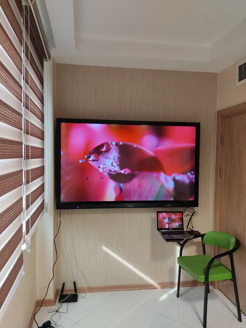 فروش مانیتور تاچ پرومتئین ۶۵ اینج4k|قطعات و لوازم جانبی رایانه|یزد, |دیوار